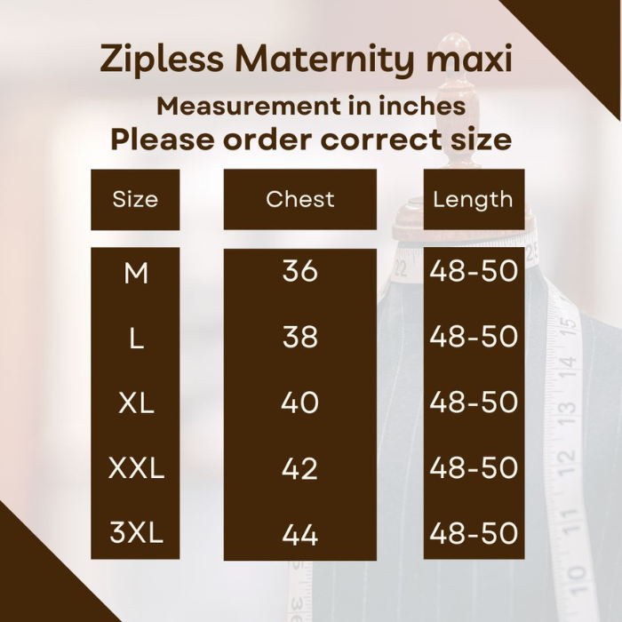 Women's | Zipless Feeding/Maternity Maxi | Multicolour Flower