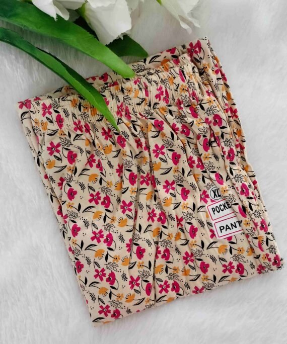 Women's | Pyjama | Sandal Small Flower