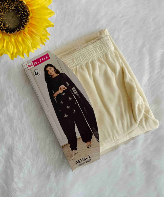 Women's | Patiala | Cream