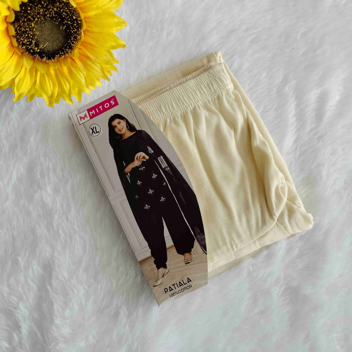 Women's | Patiala | Cream