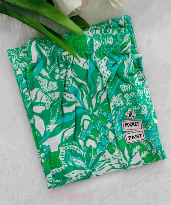 Women's | Pyjama | Green Flower