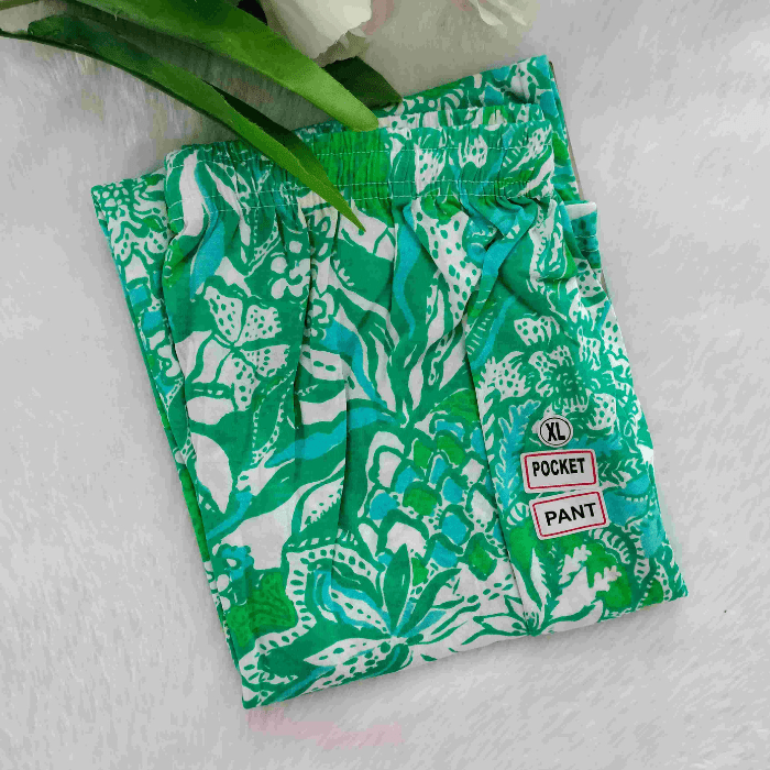 Women's | Pyjama | Green Flower