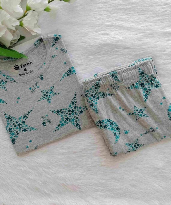 Women's | Co-ord Pyjama set | Melange star