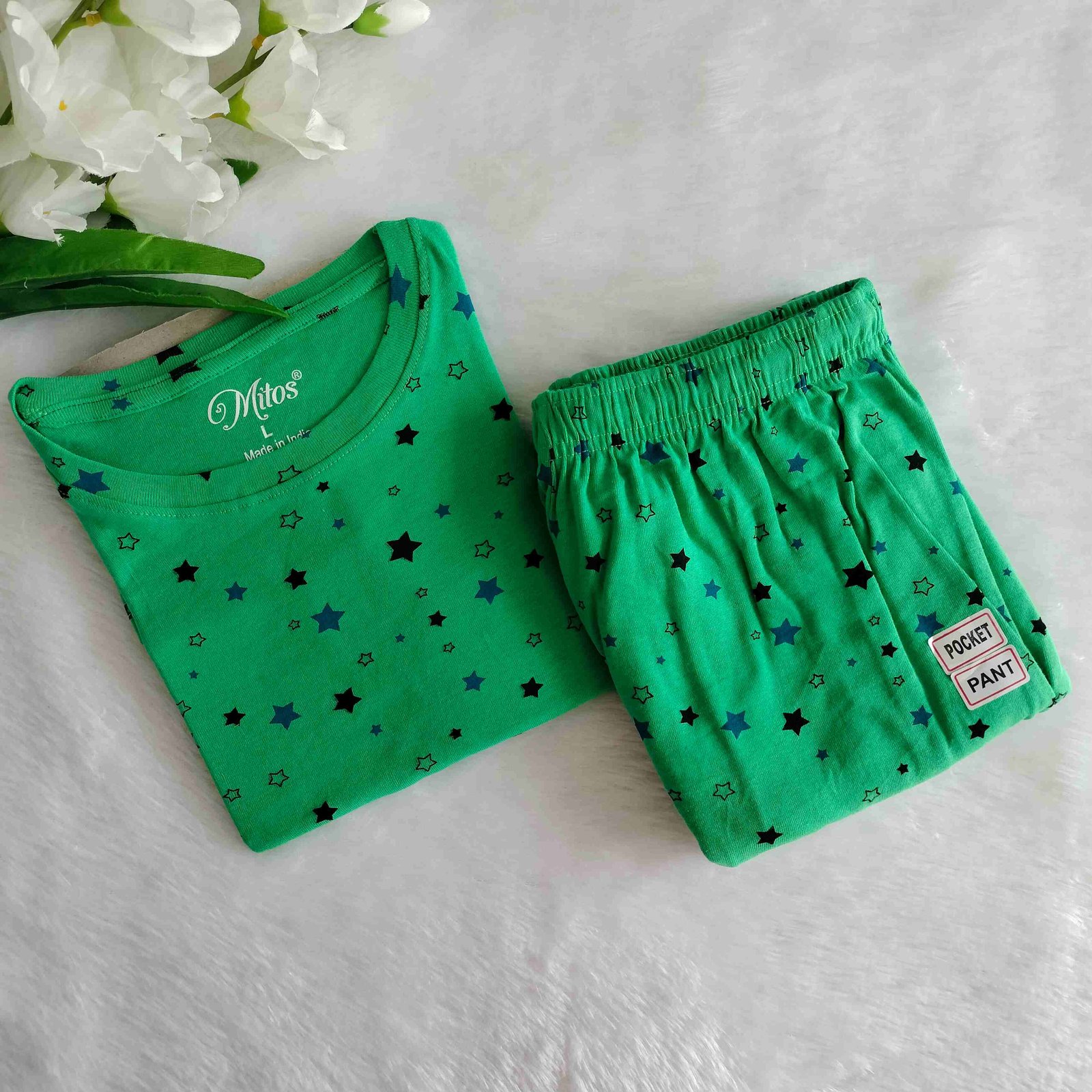 Women's | Co-ord Jogger set | Green Star